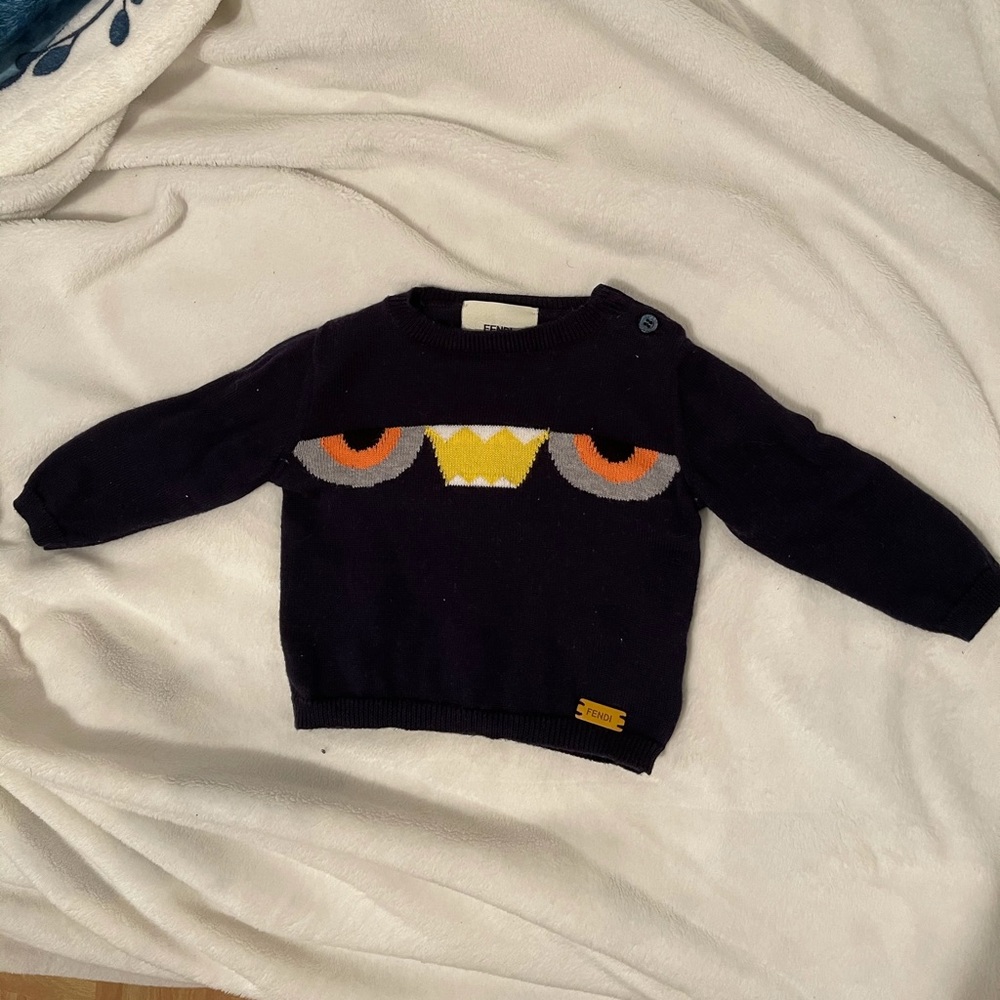 Adorable Fendi monster sweater